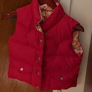 American Eagle reversible puffer vest (size S)